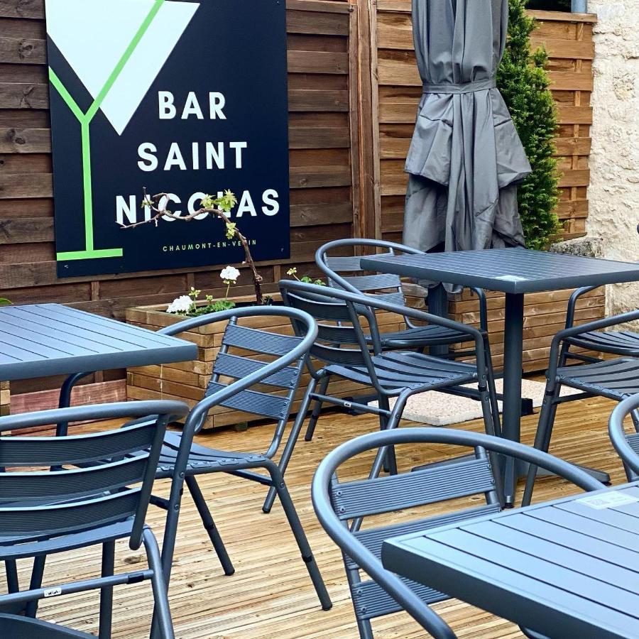 Logis - Hotel & Restaurant Saint Nicolas Chaumont-en-Vexin Dış mekan fotoğraf